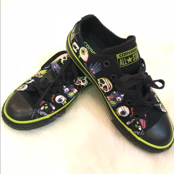 Converse Other - NWOB Converse Monster print unisex size big kids 2